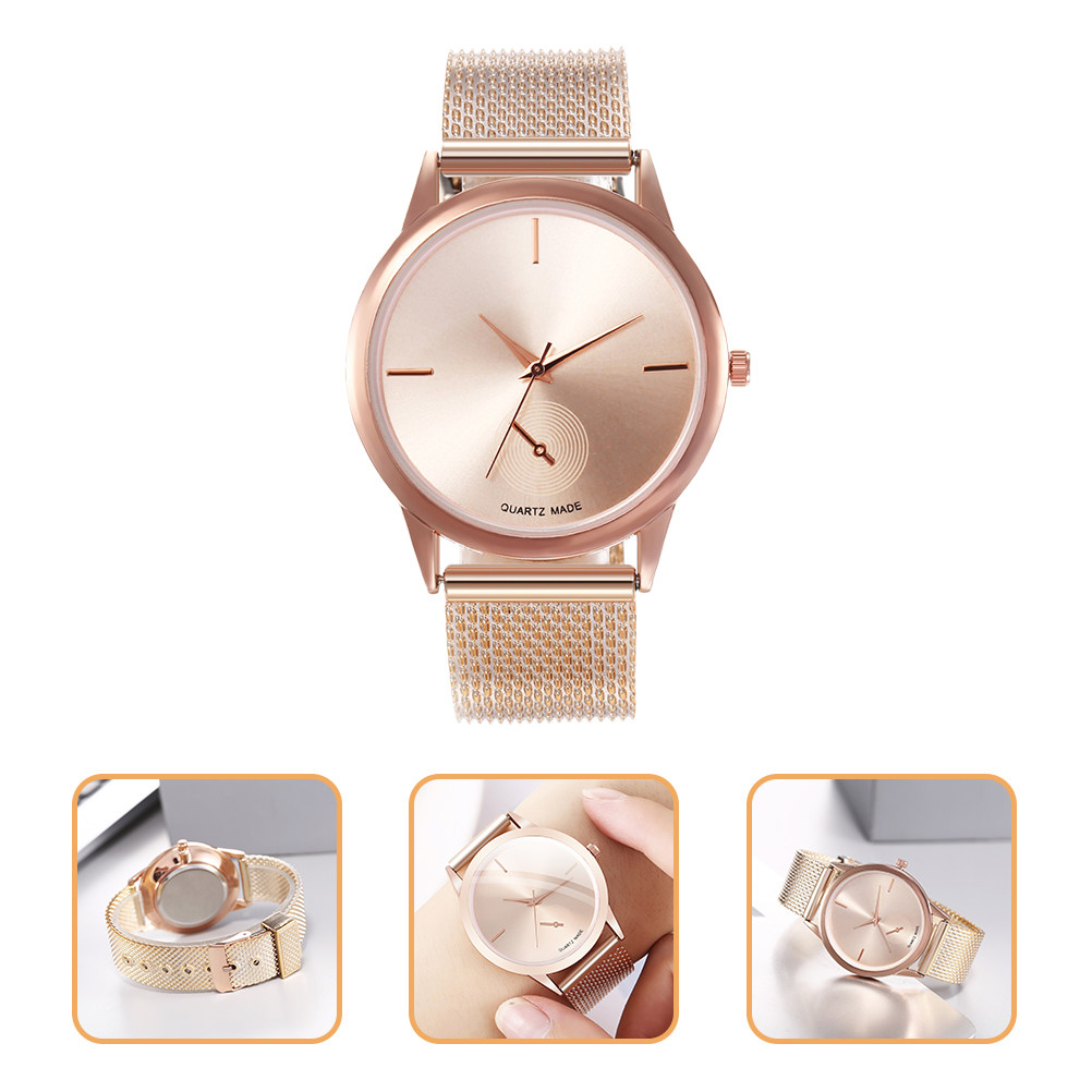 Luxury Watch Gift For Her - Women Fashion Quartz Watch Elegant Alloy