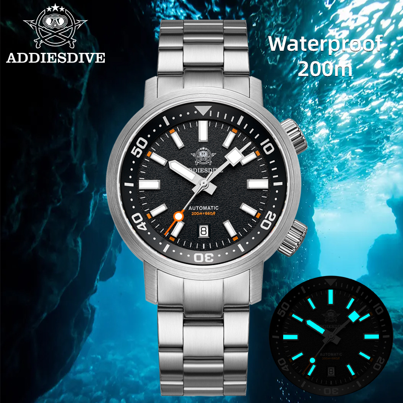 ADDIESDIVE 200M Auto Diving Wa - Guilloché Dial Watch review and price