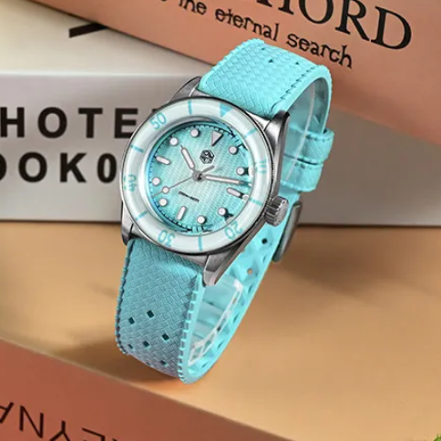 San Martin Women Quartz Watch  - Guilloché Dial Watch review and price