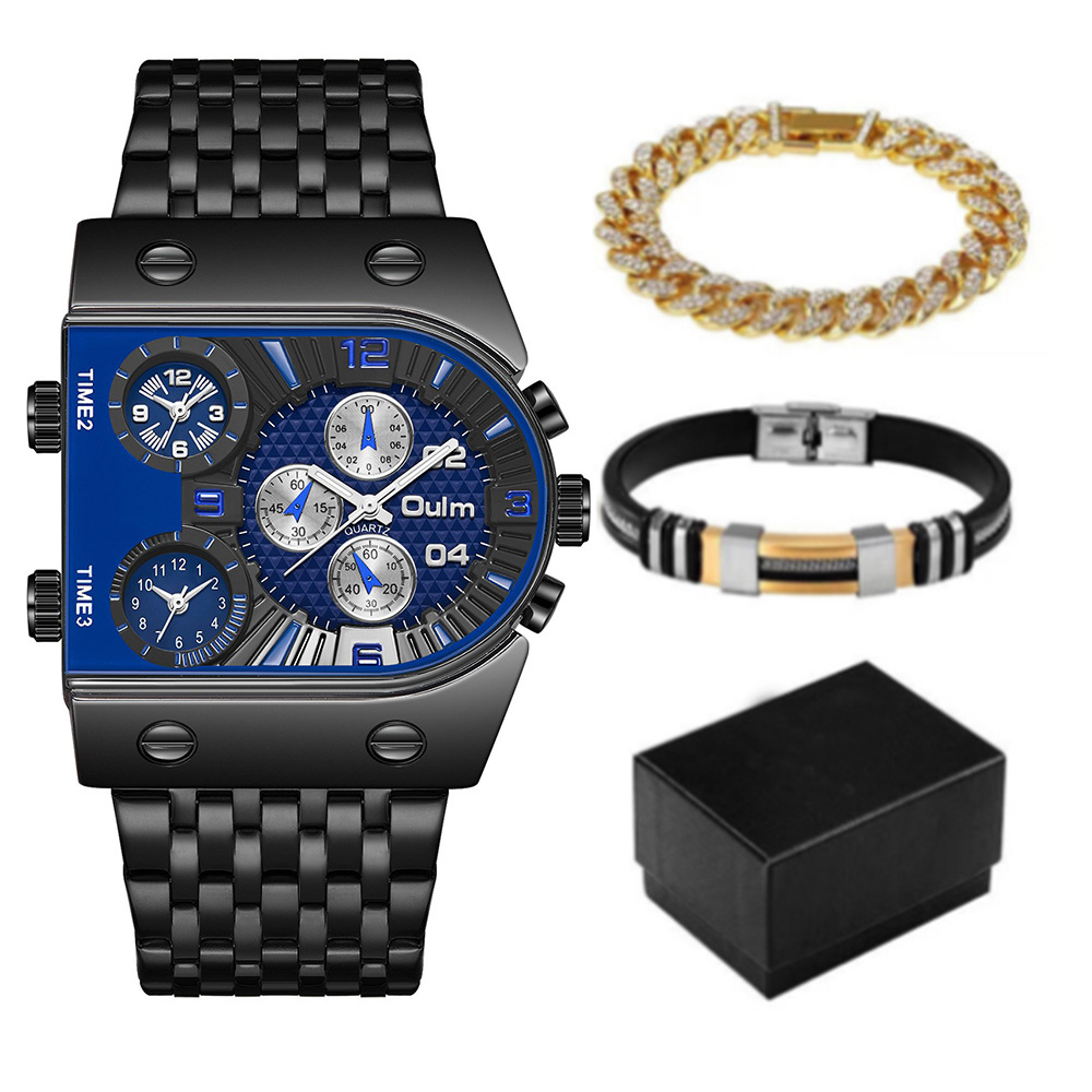 Men's luxury rectangular gold  - Luxury Watch Face review and price