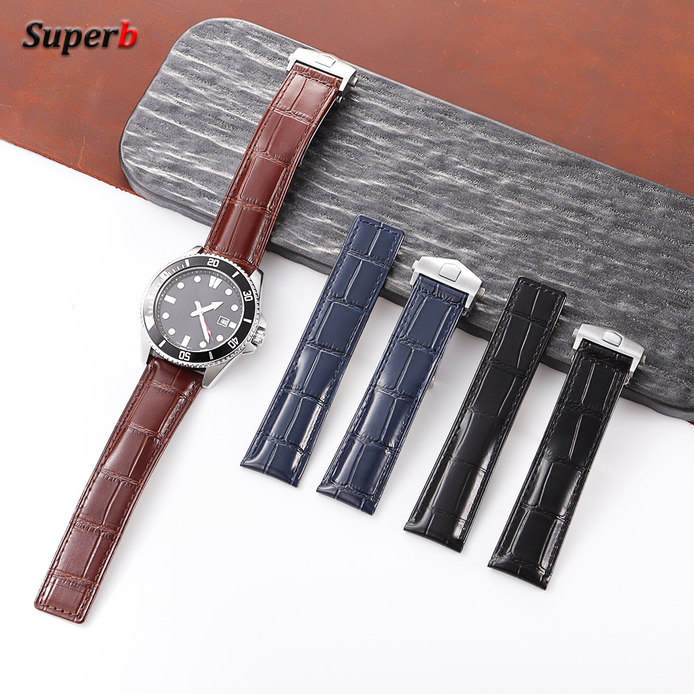 Leather Cowhide Watch Strap 20 - Tag Heuer Is Luxury Watch review and price