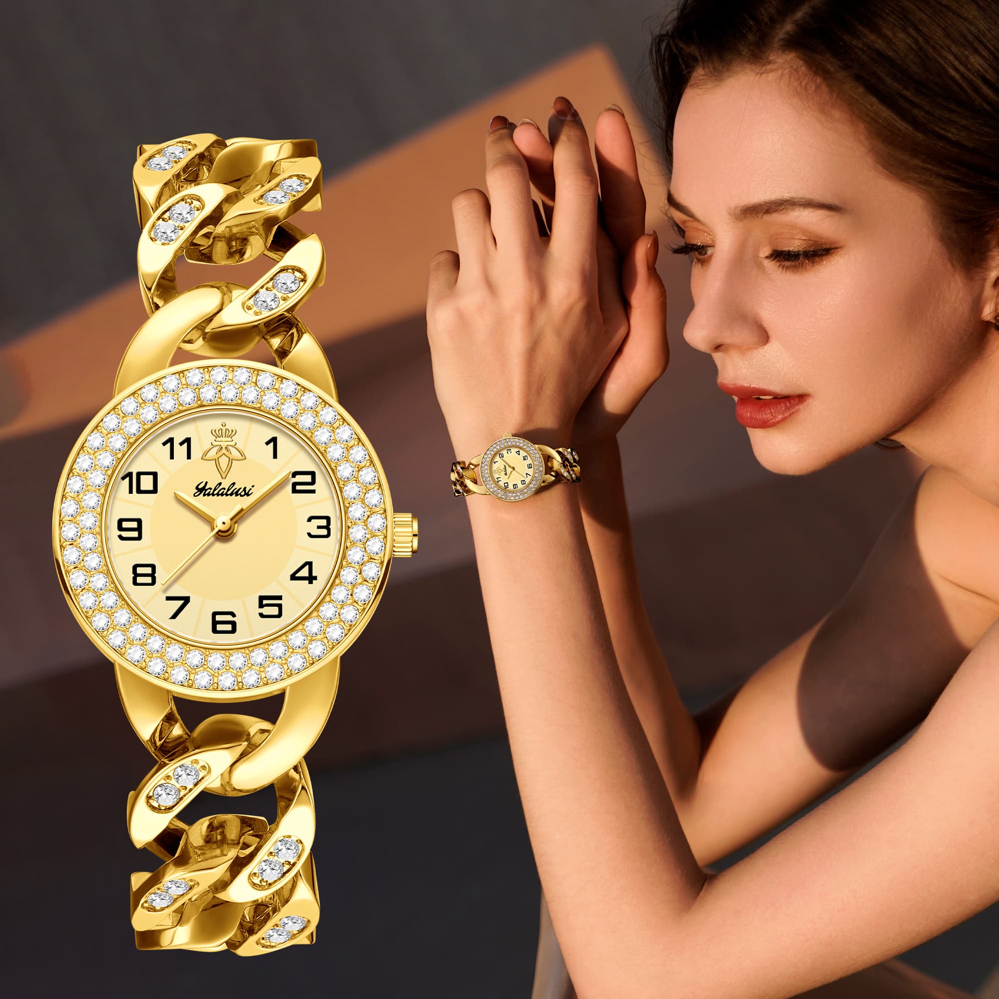 YaLaLuSi Stylish Ladies’ Luxur - Luxury Watch List review and price