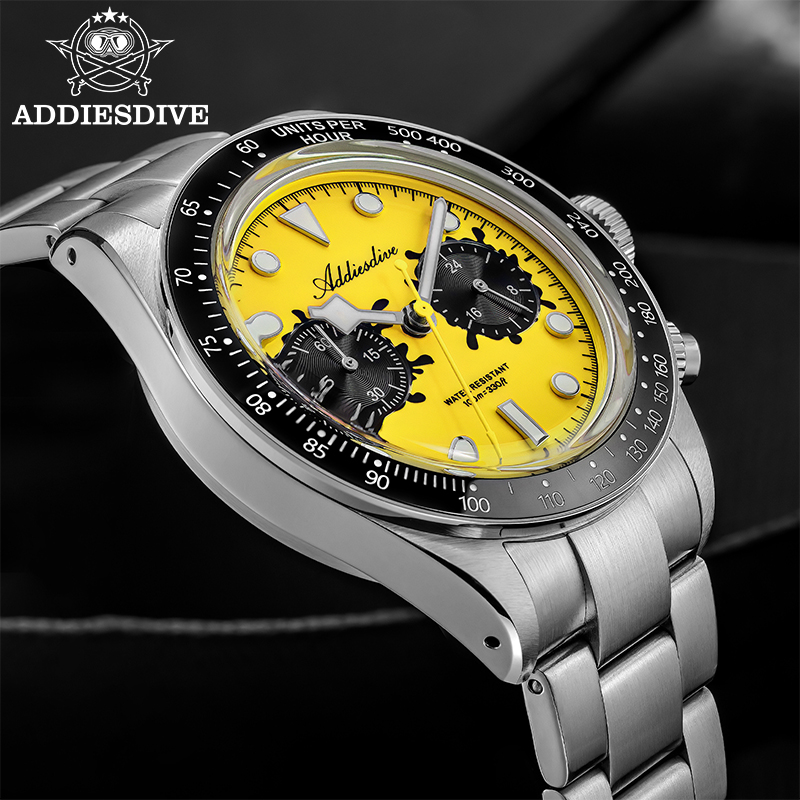ADDIESDIVE VK64 Watches Men Ne - Zero Luxury Watch review and price