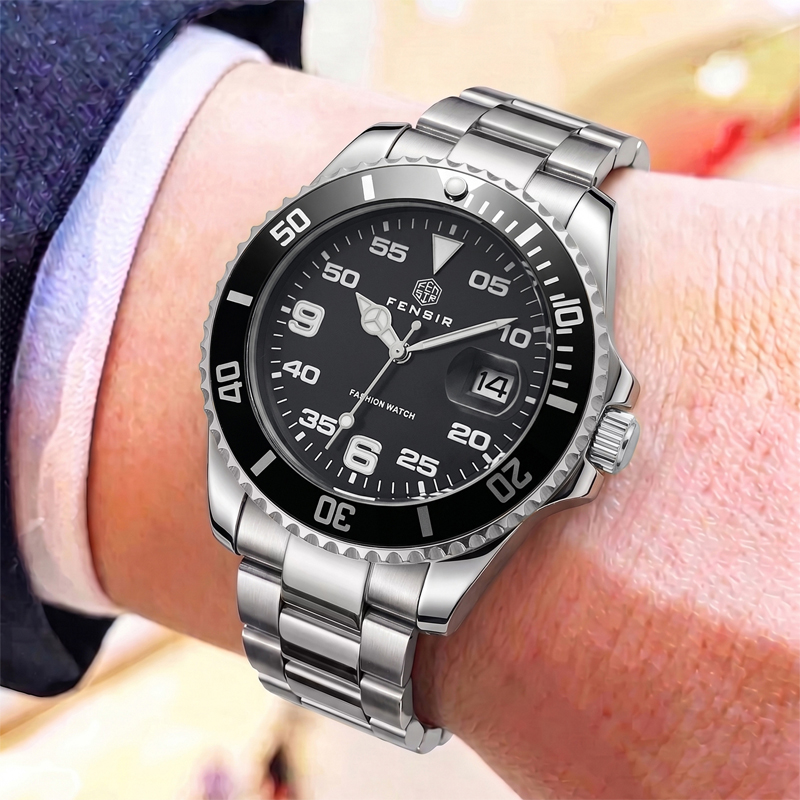 Classic men's quartz watch wit - Luxury Watch Makes review and price
