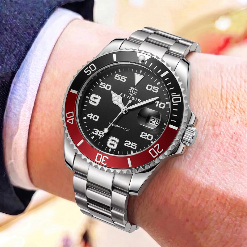 Classic men's quartz watch wit - Luxury Watch Makes review and price