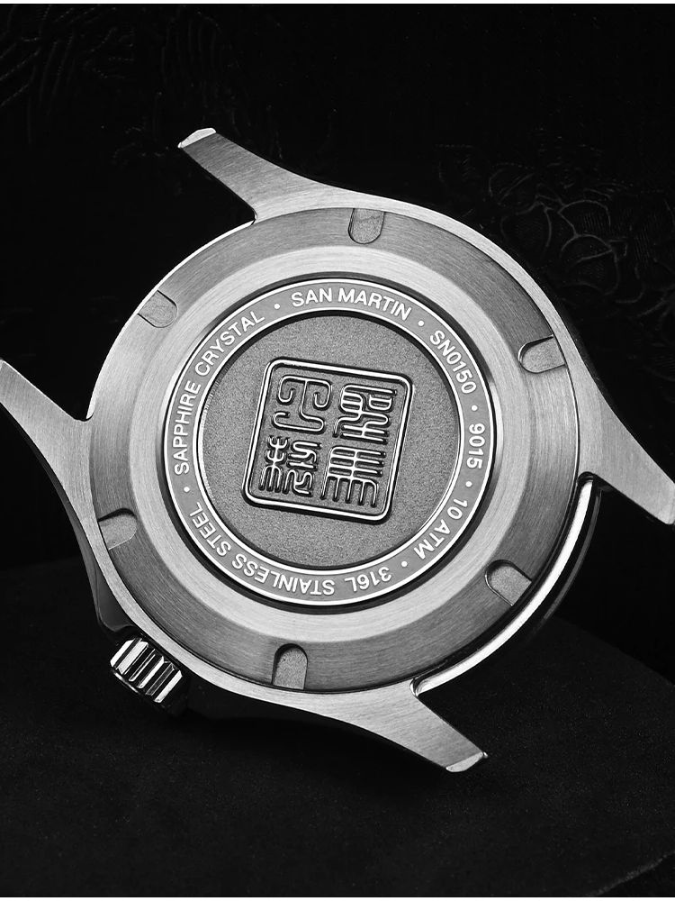 San Martin 39mm Original Desig - Guilloché Dial Watch review and price