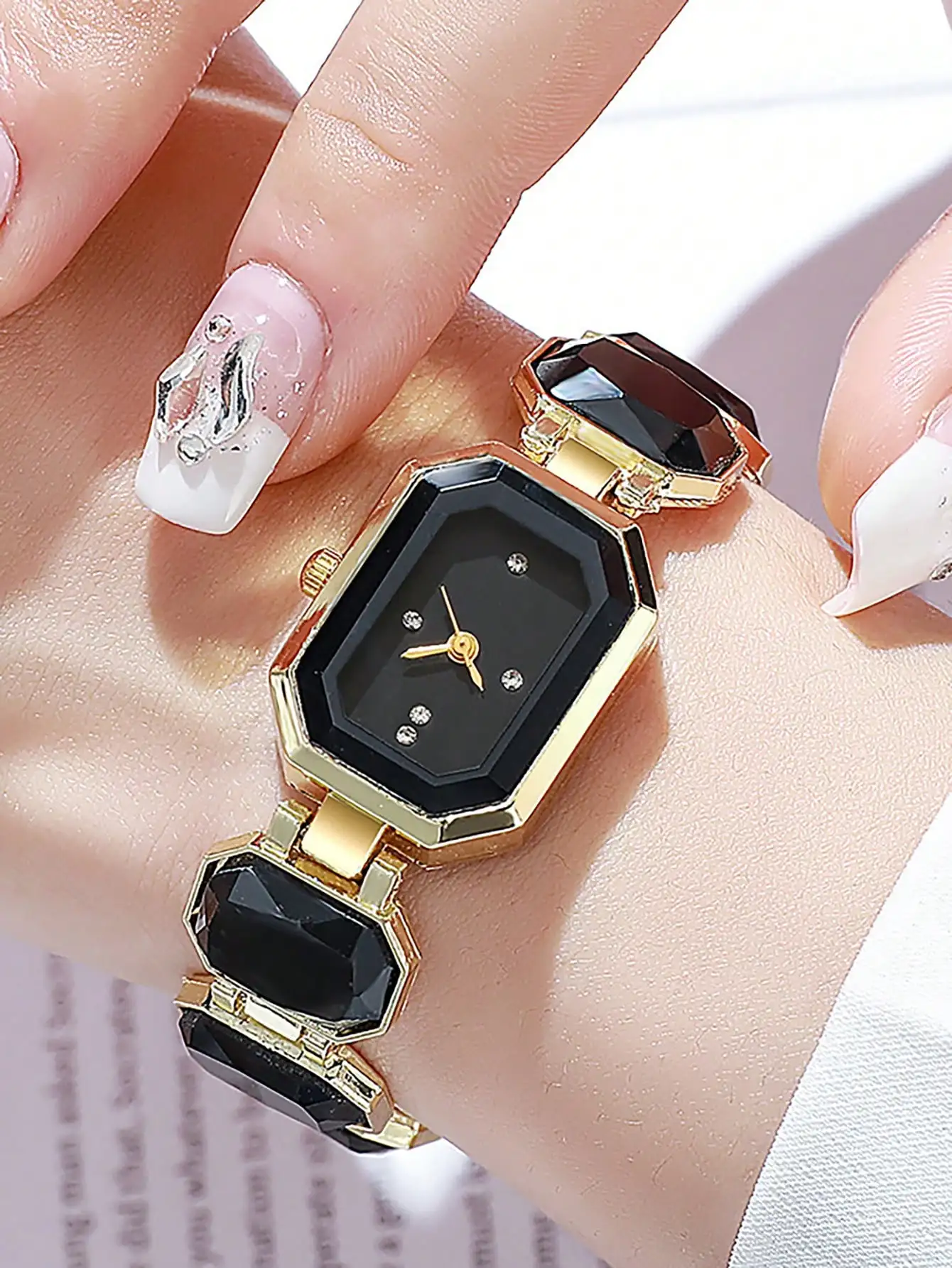 Women Square Watch Luxury Stai - Luxury Watch Diamond review and price