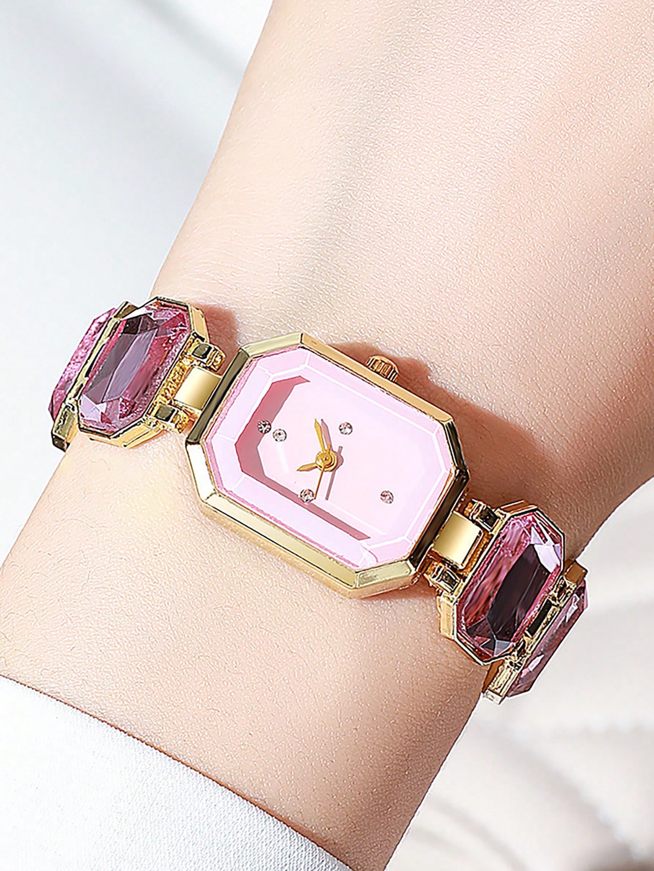 Women Square Watch Luxury Stai - Luxury Watch Diamond review and price