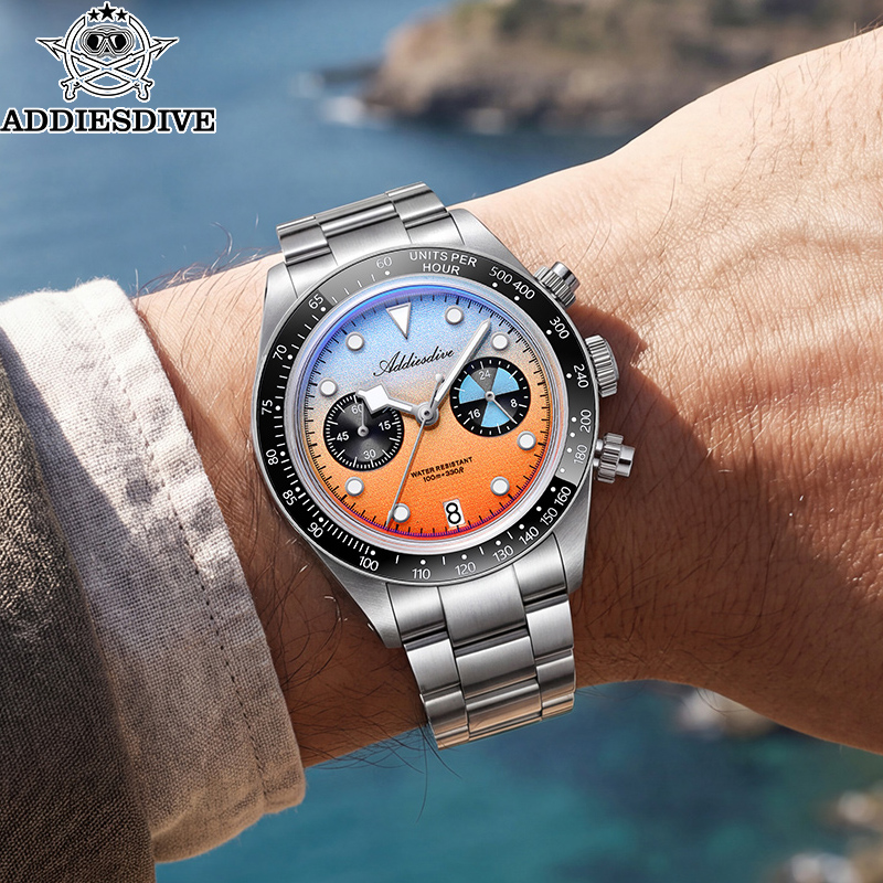 ADDIESDIVE Men's Chronograph Q - Zero Luxury Watch review and price