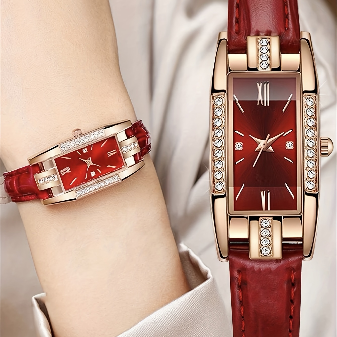 Luxury Rhinestone Quartz Watch - Luxury Watch Gift For Her review and price