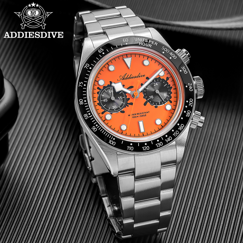 ADDIESDIVE Quartz Chronograph  - Zero Luxury Watch review and price