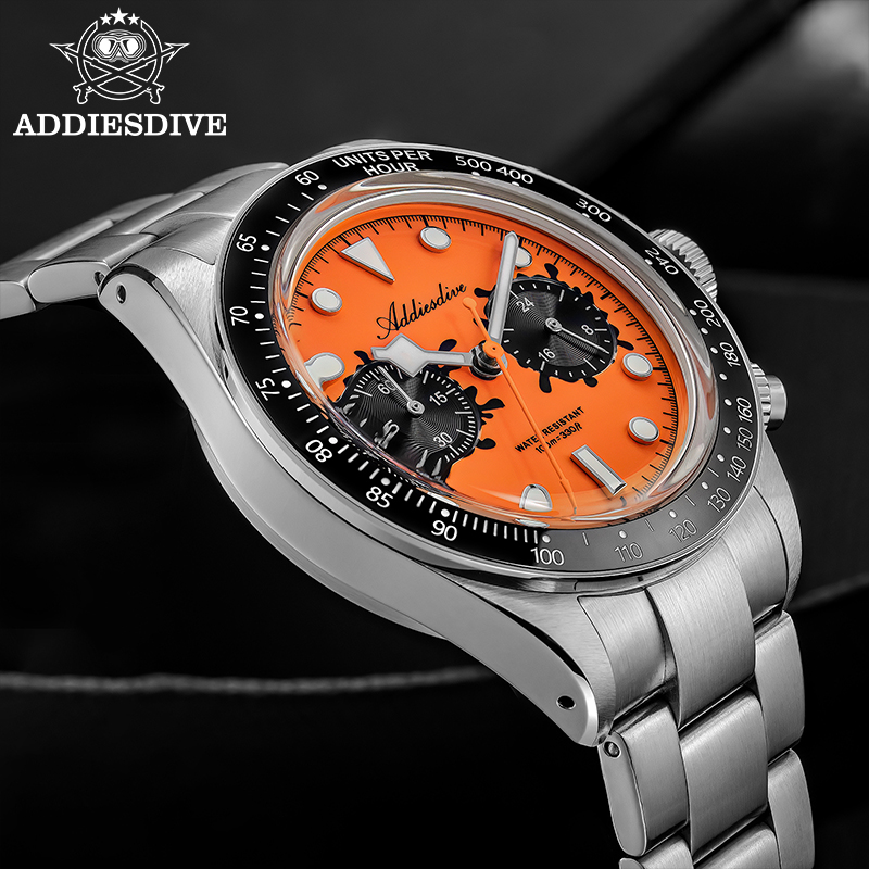 ADDIESDIVE Quartz Chronograph  - Zero Luxury Watch review and price