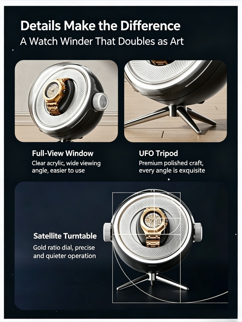 Luxury Automatic Watch Winder  - Zero Luxury Watch review and price