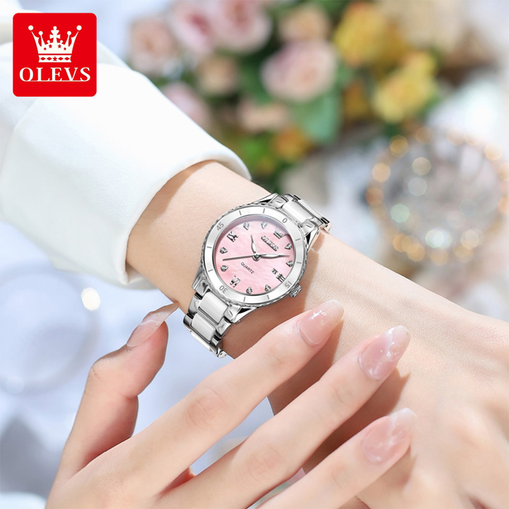 OLEVS 9985 Women Watch Luxury  - Luxury Watch Gift For Her review and price