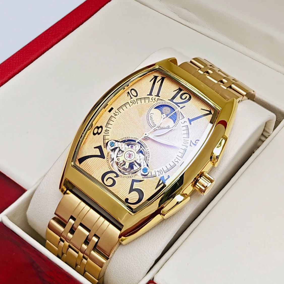 Top-Tier Luxury Barrel-Shaped  - Luxury Watch Tier review and price