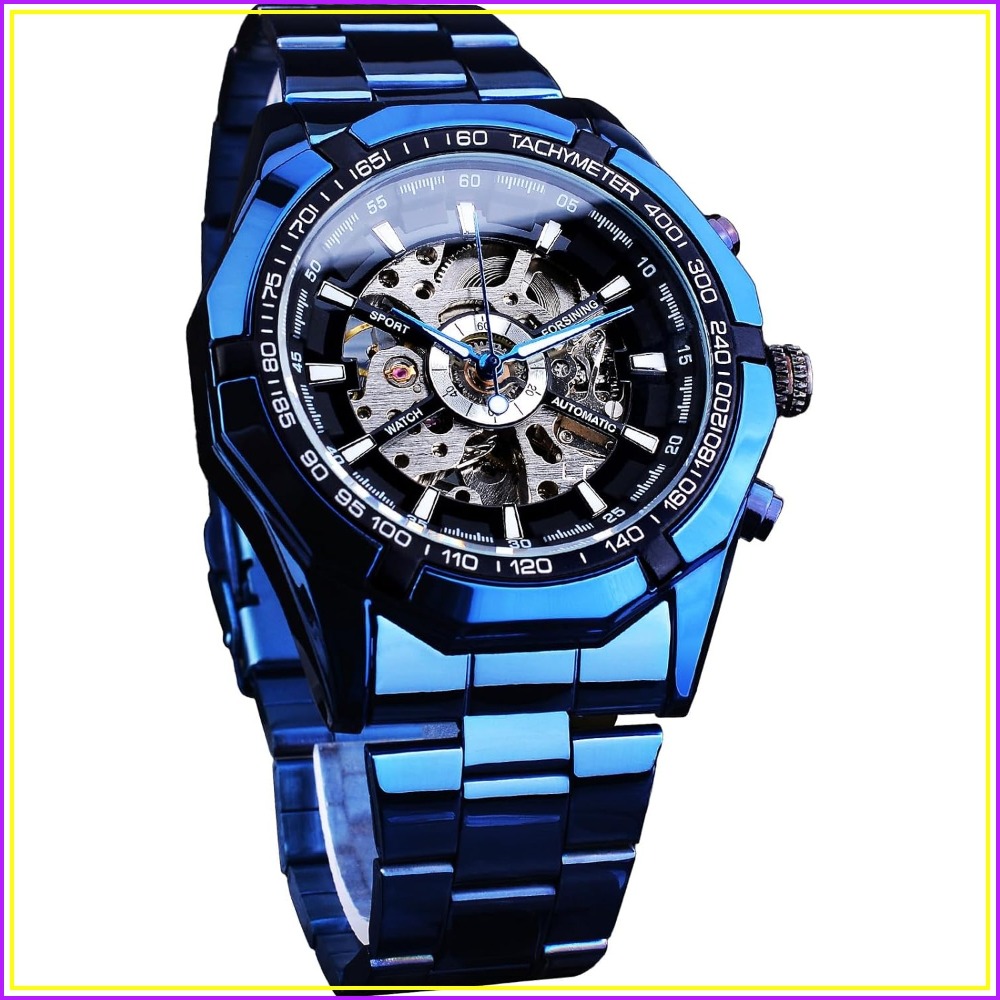 Men's Mechanical Watch Skeleto - Luxury Watch Image review and price