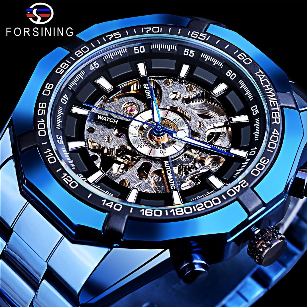 Men's Mechanical Watch Skeleto - Luxury Watch Image review and price
