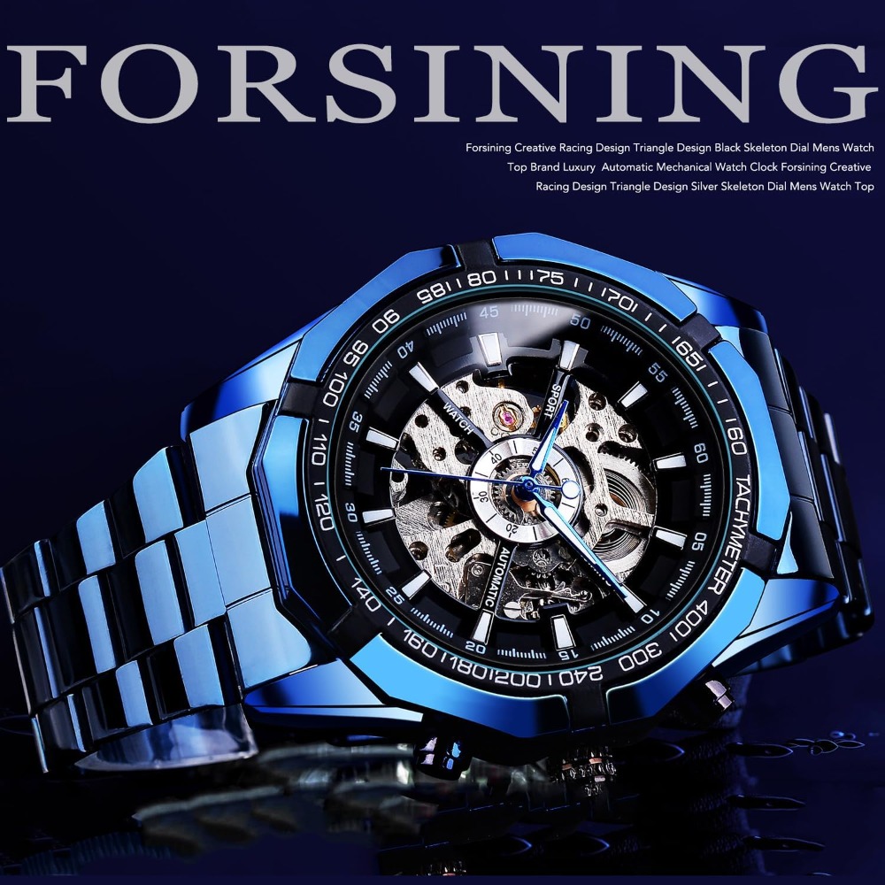 Men's Mechanical Watch Skeleto - Luxury Watch Image review and price