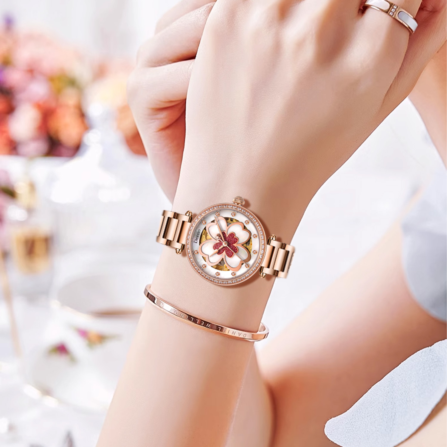 Deesio Ladies Automatic Watch  - Luxury Watch Gift For Her review and price