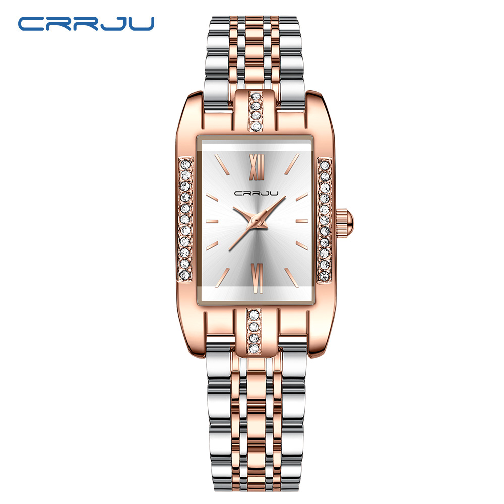 CRRJU Luxury Square Watch for  - Luxury Watch For Women review and price