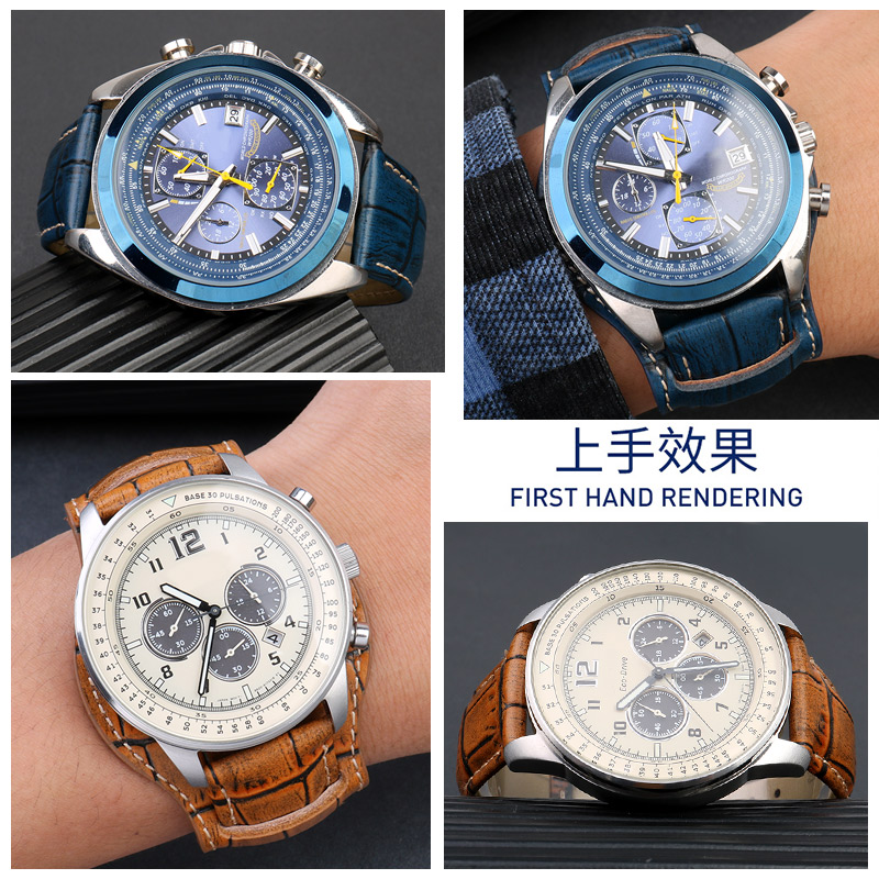 First layer cowhide Genuine le - Luxury Watch Class review and price