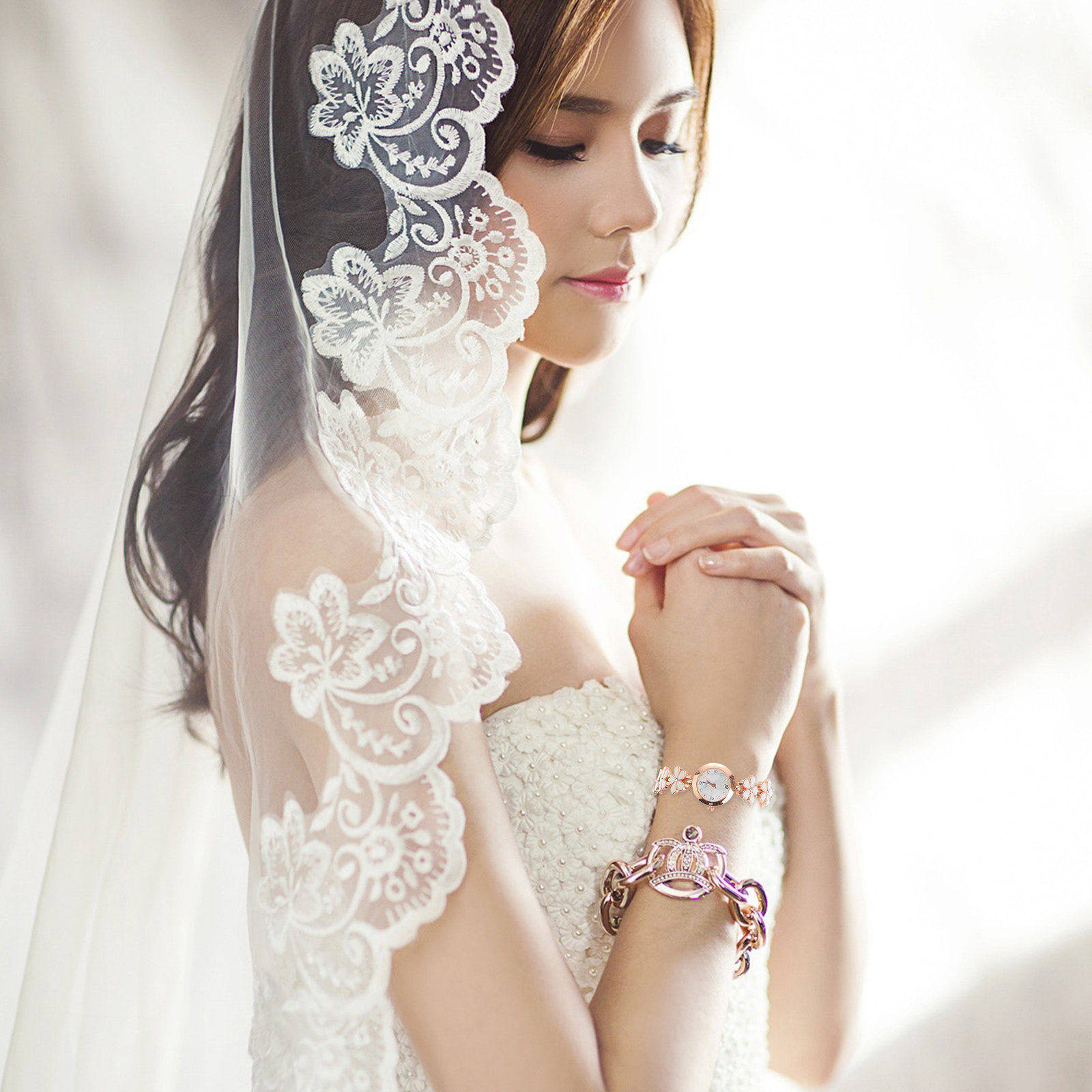 Elegant Crystal Quartz Bracele - Luxury Watch For Women review and price