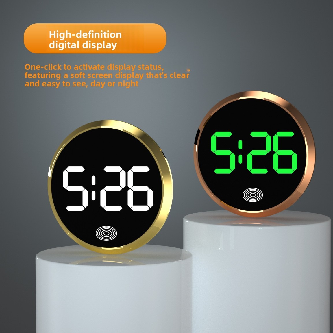 Luxury Car LED Clock Touch-Con - Luxury Watch Outlet review and price