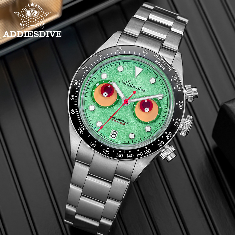 ADDIESDIVE New 40mm Chronograp - Zero Luxury Watch review and price