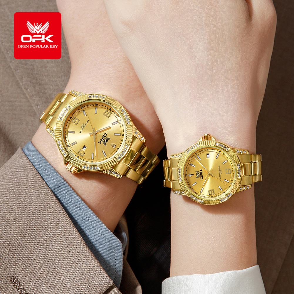 OPK 8184 Luxury All Gold Watch - Luxury Watch All Brands review and price