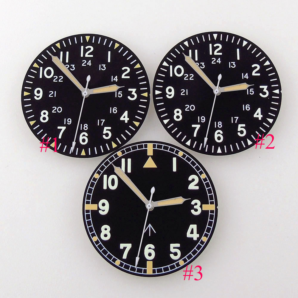 33.5mm Black Watch Dial Fit Fo - Luxury Watch Face review and price