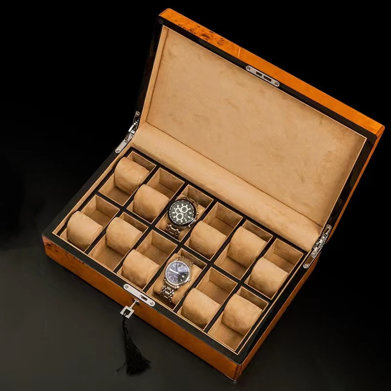 New Wood Watch Display With Lo - Luxury Watch Image review and price