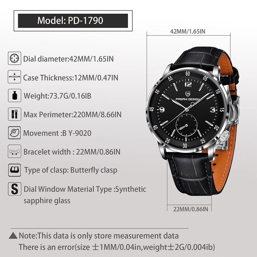 2026 New PAGANI DESIGN PD-1790 - Luxury Watch Low Price review and price