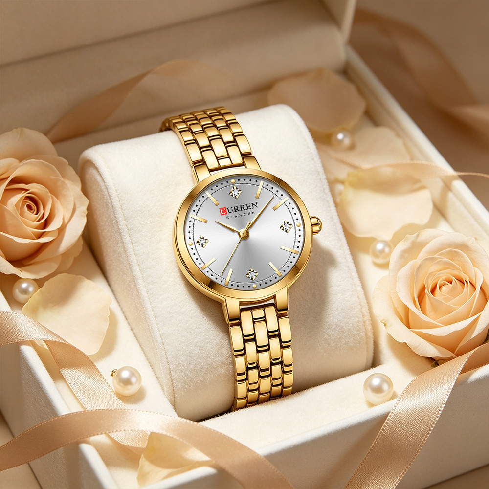 CURREN Ladies Minimalist Thin  - Luxury Watch Gift For Her review and price